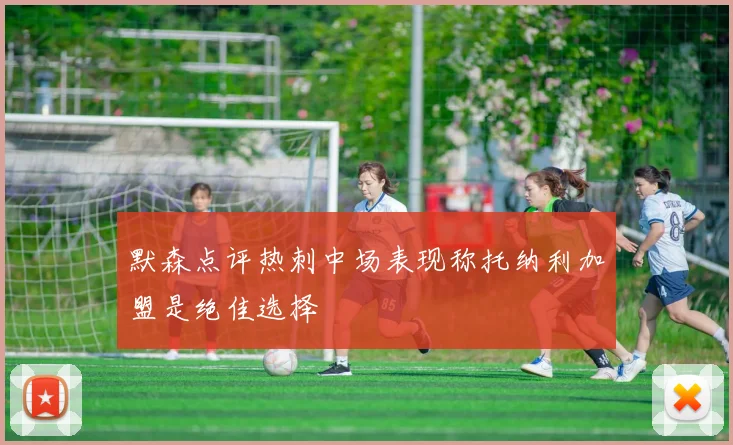 默森点评热刺中场表现称托纳利加盟是绝佳选择